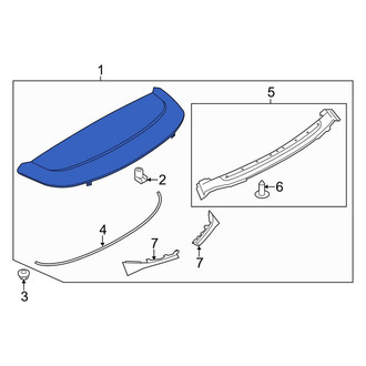 Land Rover OE - Rear Spoiler