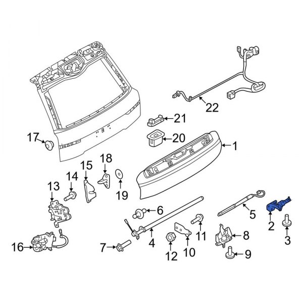 Tailgate Hinge