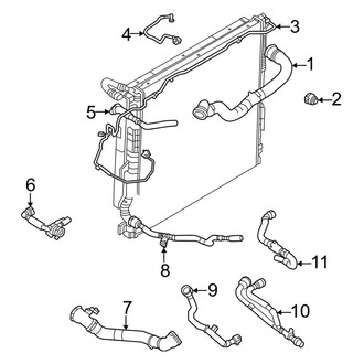 Land Rover OE - Cooling - Hoses & Lines (3.0L)