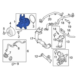 Land Rover OE - Engine Water Pump