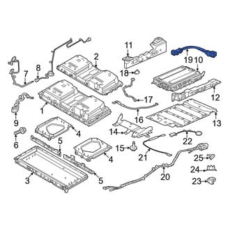 Land Rover OE - Drive Motor Battery Pack Control Module Wiring Harness