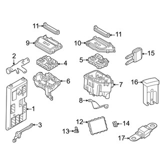 Land Rover OE - Electrical - Fuse & Relay (Instrument Panel), (4.4L)