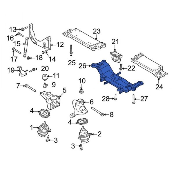 Transmission Crossmember