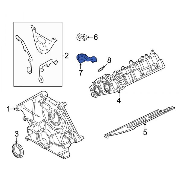 Engine Oil Filler Tube