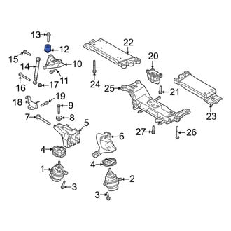 Land Rover OE - Engine Torque Strut Insulator