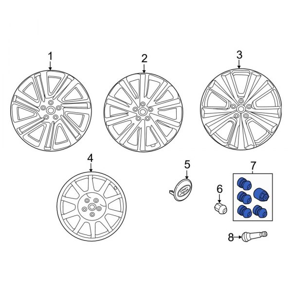 Wheel Lock Set