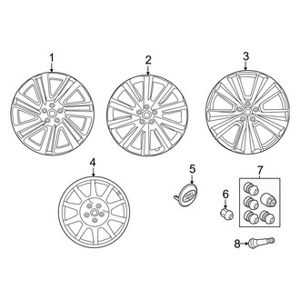 Land Rover OE - Wheels (22"), (Autobiography)