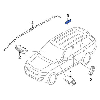 Land Rover OE - Left Curtain Air Bag