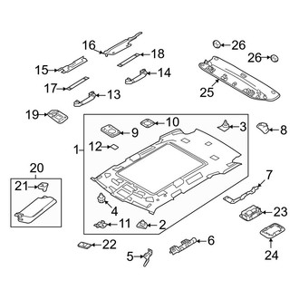 Land Rover OE - Roof - Interior Trim