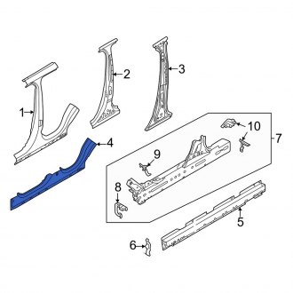 Land Rover Range Rover Rocker Panels, Floor Pans, Moldings — CARiD.com