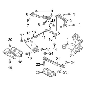 Land Rover OE - Rear Suspension - Suspension Components