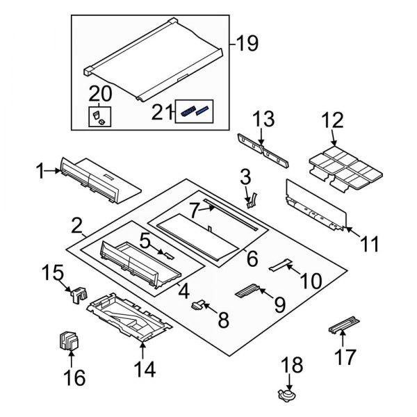 Cargo Cover Handle