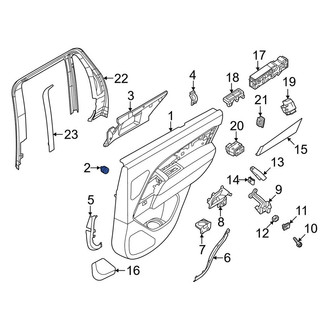Land Rover OE - Door Interior Trim Panel Retainer