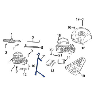Land Rover OE - Rear Spare Tire Carrier
