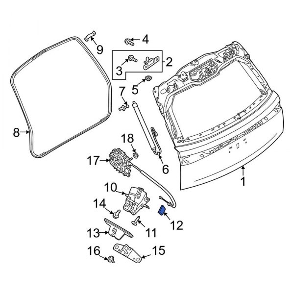 Liftgate Insulator