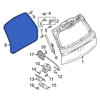 Land Rover OE - Rear Hatch Seal
