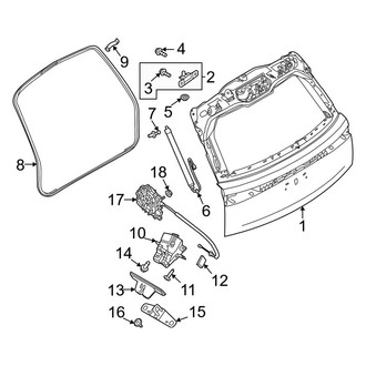 Land Rover OE - Lift Gate