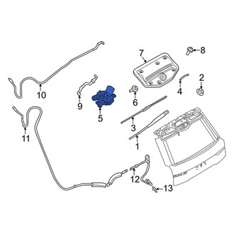Land Rover OE - Rear Wiper Motor