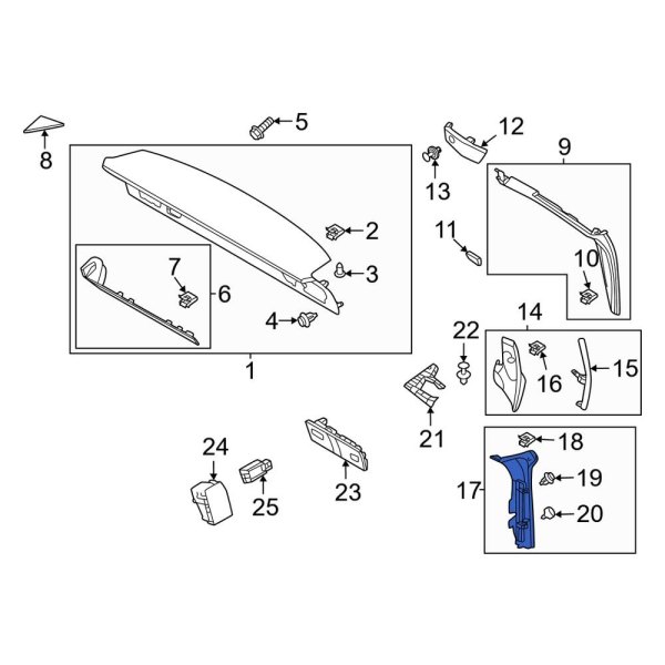 Liftgate Trim