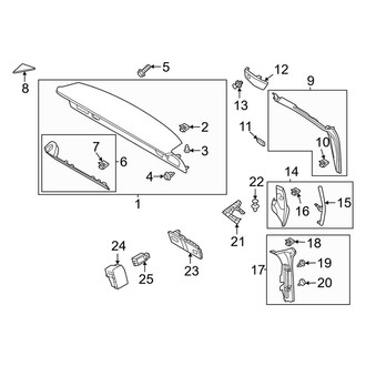 Land Rover OE - Lift Gate - Interior Trim