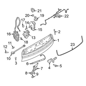 Land Rover OE - Tail Gate - Gate & Hardware