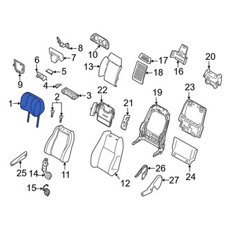 Land Rover OE - Center Headrest