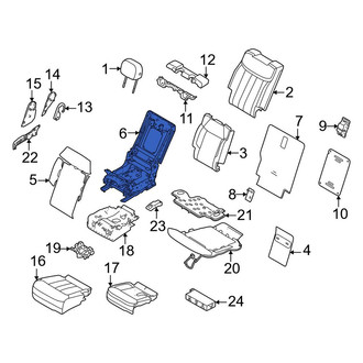 Land Rover OE - Seat Back Frame