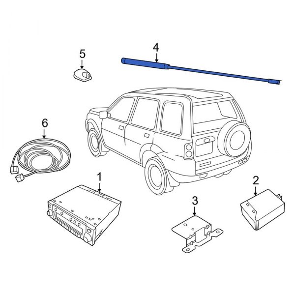 GPS Navigation System Antenna