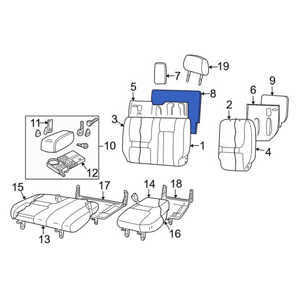 Seat Back Panel