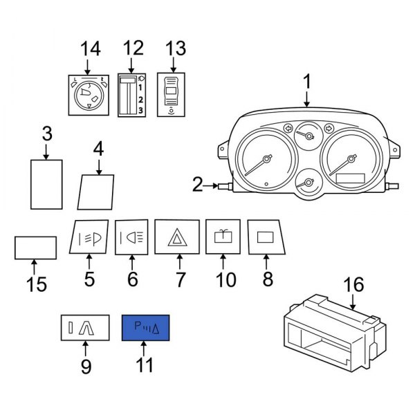 Parking Aid Switch