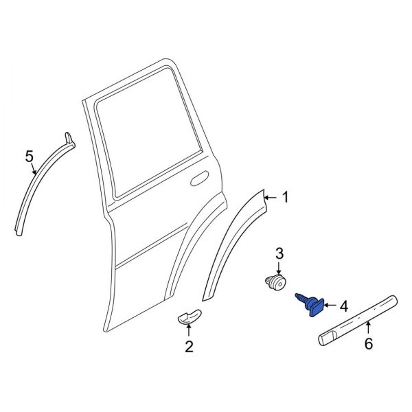 Wheel Arch Flare Stud