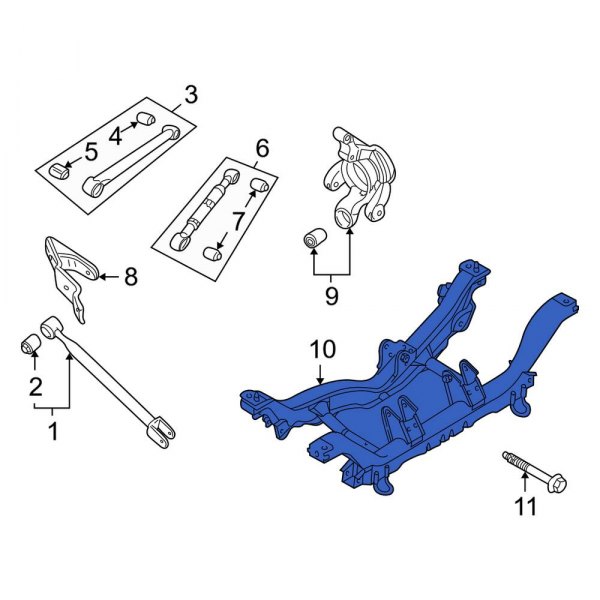 Suspension Subframe Crossmember