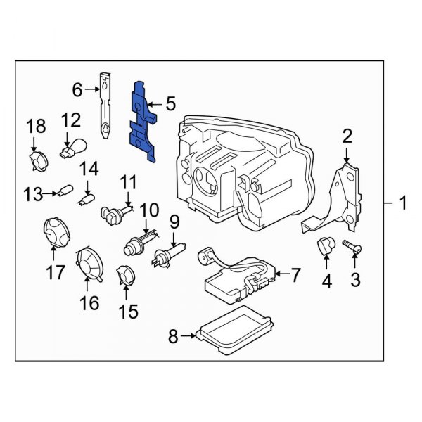 Headlight Bracket