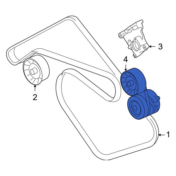 Accessory Drive Belt Tensioner Assembly