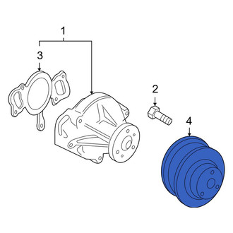 Land Rover OE - Engine Water Pump Pulley