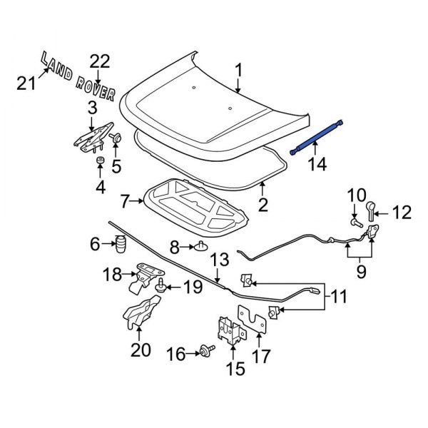 Hood Lift Support