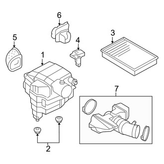 Land Rover OE - Engine - Air Intake (4.4L)