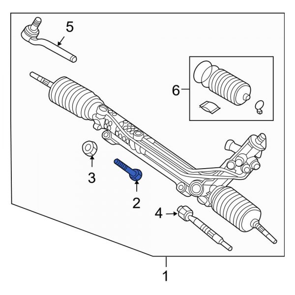 Rack and Pinion Mount
