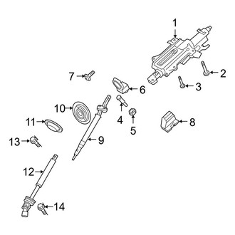 Land Rover OE - Steering Column Assembly