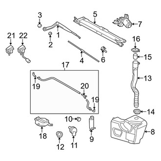 Land Rover OE - Windshield - Wiper & Washer Components