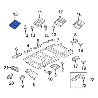 Land Rover OE - Front Roof Bezel
