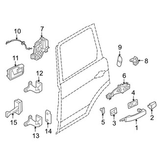 Land Rover OE - Rear Door - Lock & Hardware