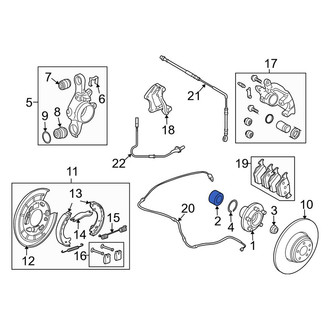 Land Rover OE - Rear Wheel Bearing