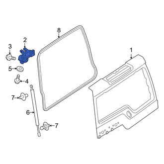 Land Rover OE - Rear Liftgate Hinge