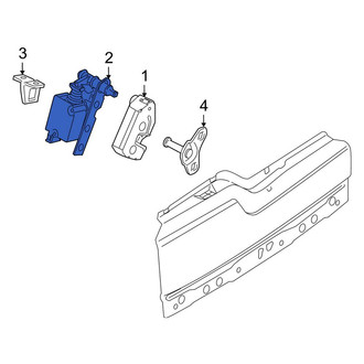 Land Rover OE - Rear Right Tailgate Lock Actuator Motor