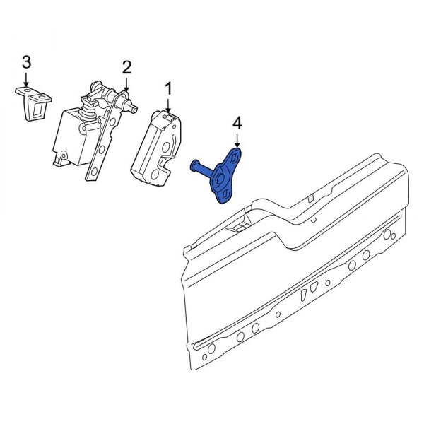 Tailgate Striker Plate