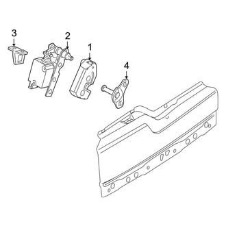 Land Rover OE - Tail Gate - Lock & Hardware