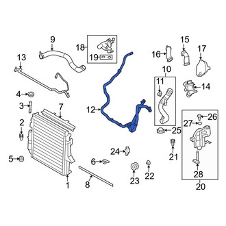 Land Rover OE - Engine Coolant Pipe