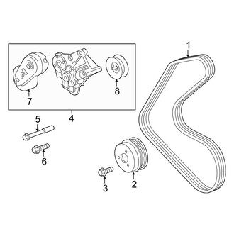 Land Rover OE - Cooling - Belts & Pulleys (Secondary)