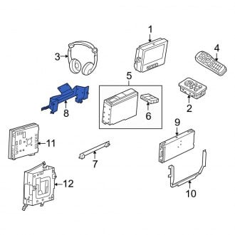 Land Rover LR4 Interior Brackets & Hardware — CARiD.com